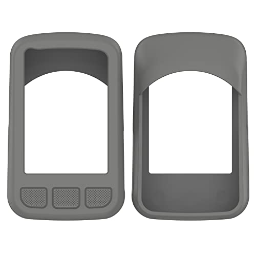 Funda para Wahoo ELEMNT Bolt V2 LOKEKE protectora de silicona gris 3
