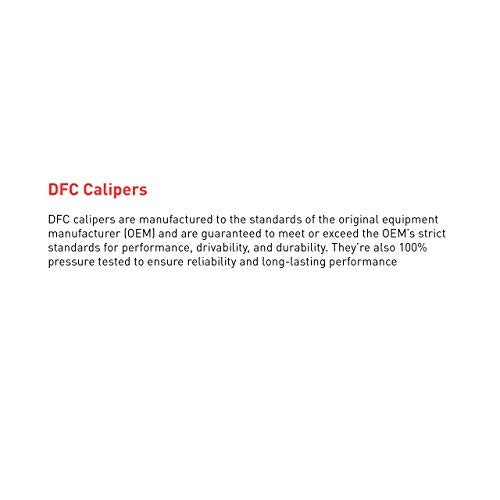 Image of Dynamic Friction Company Rear Right Premium Brake Caliper 331-46640 For 2013-2017 Cadillac ATS, 2014-2016 Cadillac CTS