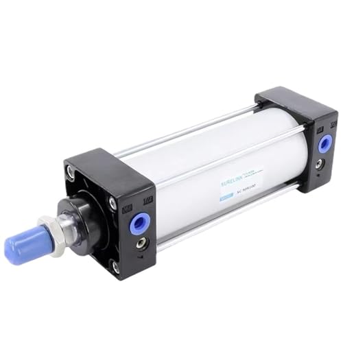 Cilindro neumático SC100X50 actuador de doble efecto industrial tipo estándar 6