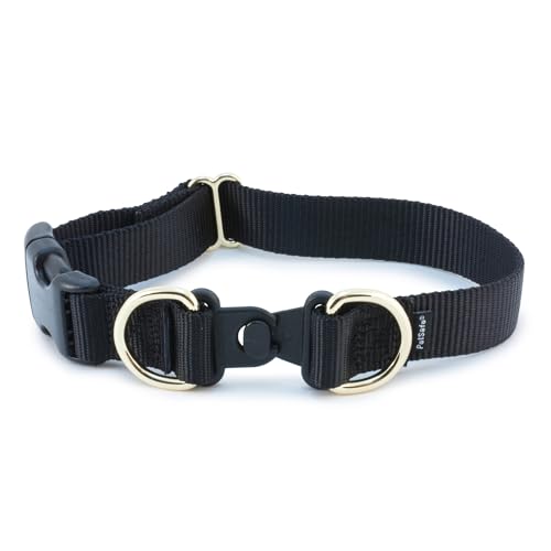 PetSafe KeepSafe Collar for Dogs - Protects Against Collar Accidents - Long Lasting - Durable - Adjustable - Breakaway - Outdoor-Safe - Medium - 1 In. Wide - Black