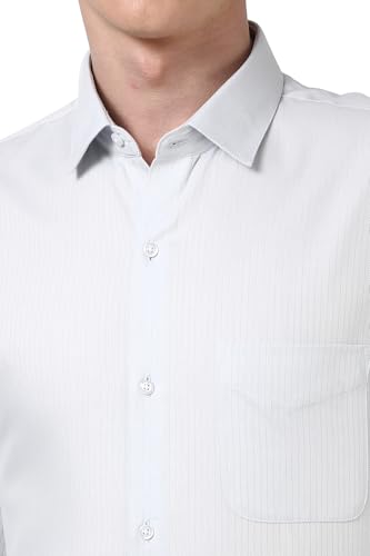 Image of Peter England Mens Polycotton Slim Fit Shirt