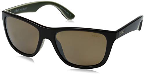 Revo Otis RE 1001 Sunglasses, Brown/Ivory/Olive Frame, Terra lens 57mm