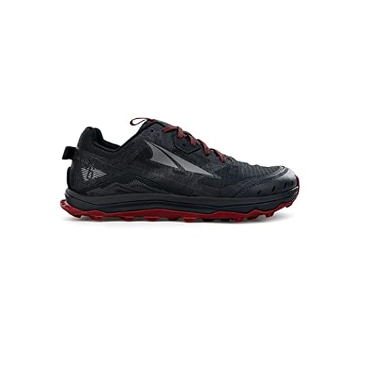 ALTRA Men's AL0A547L Lone Peak 6 Trail Running Shoe, Black/Gray - 10.5 M US