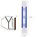 Y essential Currency Straps â€“ Bill Wrappers, Money Bands to Organize Bills, ABA Standard Colors, Self-Adhesive, 7.5 x 1.15 Inches (Blue$100-100pcs)