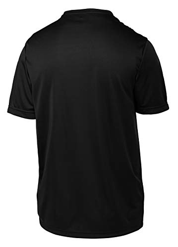 Opna Youth Boys Dri Fit Athletic T Shirts For Boys & Girls Sports Undershirt – Youth & Teen Sizes Black-M #TOP1
