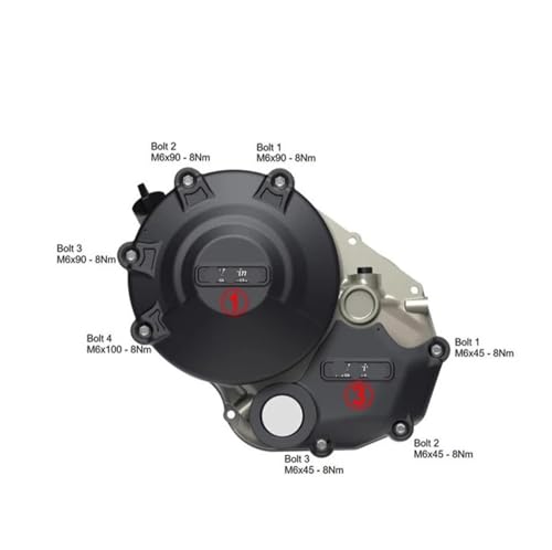 Kit protection moteur de carter pour Monster 1200 2014-2016