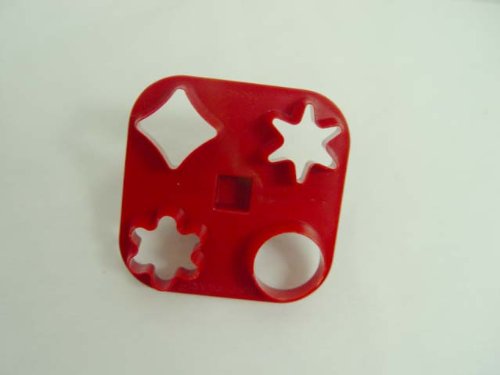 Vintage Tupperware 4 in 1 Cookie Cutter Canape Cutter 2.75 Inches Square by Tupperware Vintage Tupperware 4 in 1 Cookie Cutter Canape Cutter 2.75 Inches Square by Tupperware