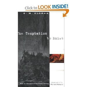 Temptation to Exist 070430032X Book Cover