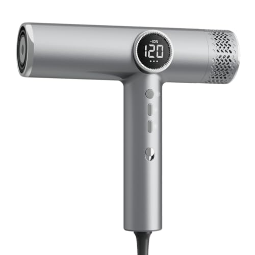 Hair Dryer with Diffuser for Curly Hair, 160000 RPM Professional