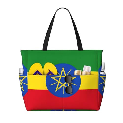 Sac fourre-tout Éthiopie grand sac à bandoulière Hobo noir sacs à main décontractés