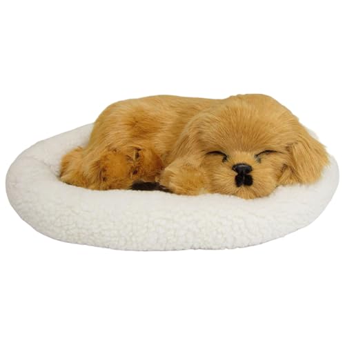 Chien respirant peluche interactive, une idée cadeau anniversaire originale