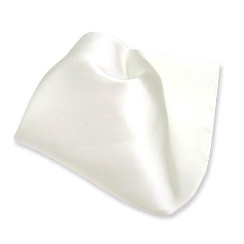 Men's SILK Dress Vest & NeckTie OFF-WHITE/IVORY Color Neck Tie Set4