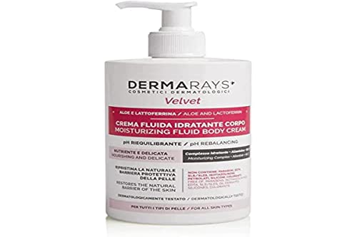 Dermarays Velvet - Crema corporal de alta actividad hidratante - 500 ml