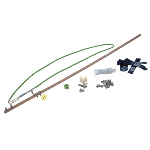 Hubbell - HGRKTVC - Cabinet Grounding Kit, Copper, Rack Mount, 36 L x 0.75 in. H, (Each)