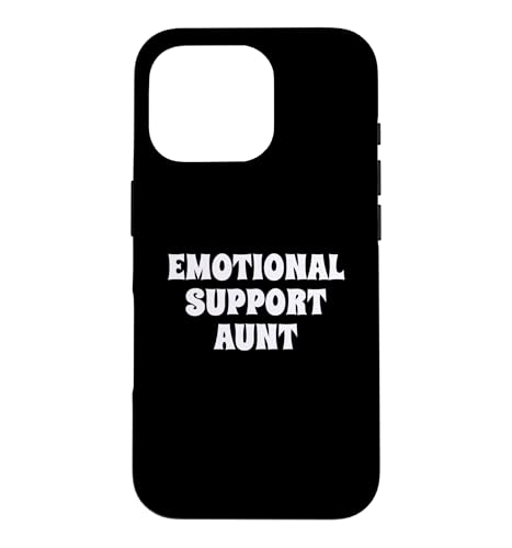 Fun Emotional Support Aunt Therapy Joke �X�}�z�P�[�X iPhone 16 Pro �p