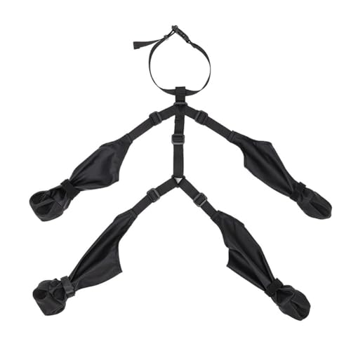 Bloepum Dog Shoes Waterproof Adjustable Dog Boot Rain Day Pet Breathbale Shoes for Outdoor Walking Soft French Bulldog Paws Easy to Use -L