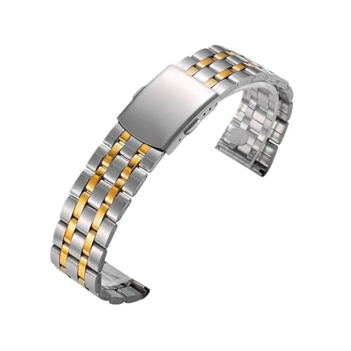 [X] XeXX`[voh jo[TXgbv ܂肽ݎSobN puXbgXgbv 18mm 20mm 22mm vxg(5Z-Silver-gold,18mm)