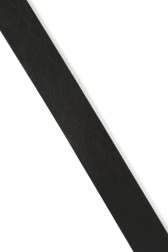 Image of Louis Philippe Men 100% Leather Shiny Nickel Buckle Formal Reversible Belt
