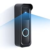 Blink Doorbell Mount, Anti-Theft 1st Gen Blink Video Doorbell Mount with Rain Cover(Not for 2nd Gen), Blink Doorbell Camera Mount for Apartment, No-Block Sensor & Night Vision, Easy to Setup