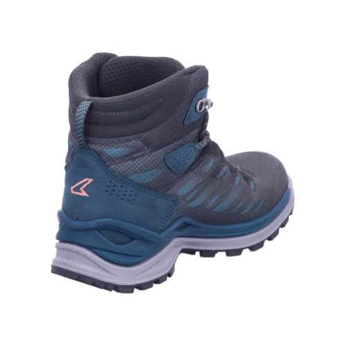 LOWA Damen Wanderschuhe Ferrox GTX Mid Ws 320679 Anthrazit/Rauchgrün 41