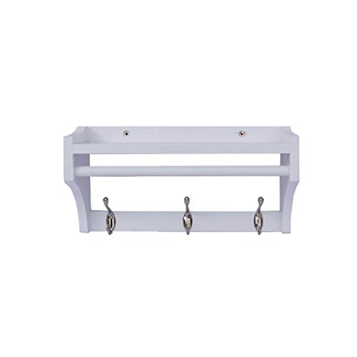 Perchas Pared Originales Forja Dormitorio Blanco Marca IGZVMBO
