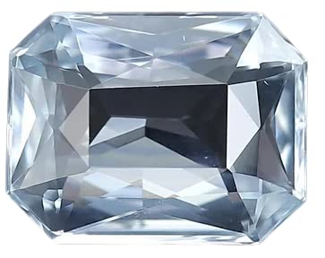 MAA SHAKTI GEMS 6.95 Ratti White Sapphire Gemstone Unheated And Untreated Earthmine Ceylon Safed Pukhraj Stone 6.25 Carat Certified By Lab For Men And Women-picture-14