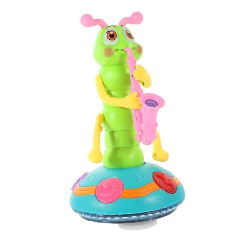 Chenille musicale électrique bébé avec surface lisse facile à saisir