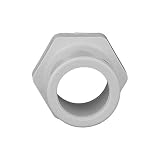 Charlotte Pipe 3/10.2 cm x 1/5.1 cm tuleja redukcyjna - (czop x gniazdo) harmonogram 40 PVC Ciśnienie Trwałe, łatwe w instalacji, wysoka wytrzymałość na rozciąganie i tłumiąca dźwięk do użytku