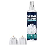 Sofortiges Faltenlöser-Spray – glättet Falten in Sekunden, Faltenentfernungsspray, Reisegröße, kein Bügeln erforderlich, einfach zu bedienen, für Hemden, Kleider, Bettwäsche, Reisen und Arbeit (1
