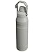 Stanley IceFlow Fast Flow Water Bottle 36 oz | Angled Spout Lid | Lightweight and Leakproof for Travel and Sports | Insulated Stainless Steel | BPA-Free | Ash