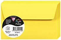 Clairefontaine - Ref 5586C - Pollen Adhesive Envelopes (Pack of 20) - C6 Sized, 120gsm Paper, Printer-Compatible, Acid Free, Adhesive Strip for Easy Seal - Intensive Red