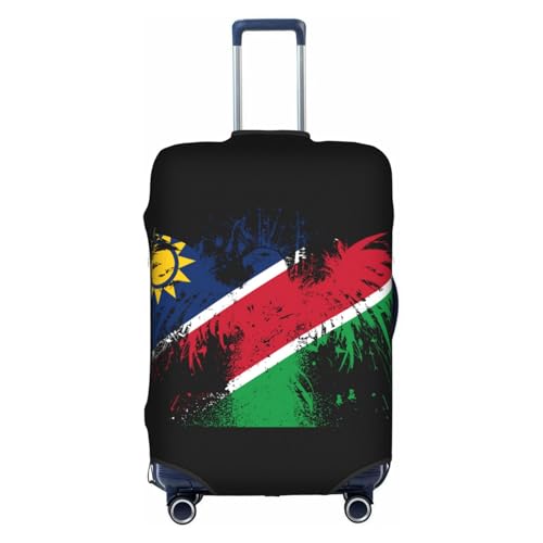 Travel Luggage Cover Namibia Namibian Flag Fashion Washable Baggage Suitcase Protector Fit For Luggage Small