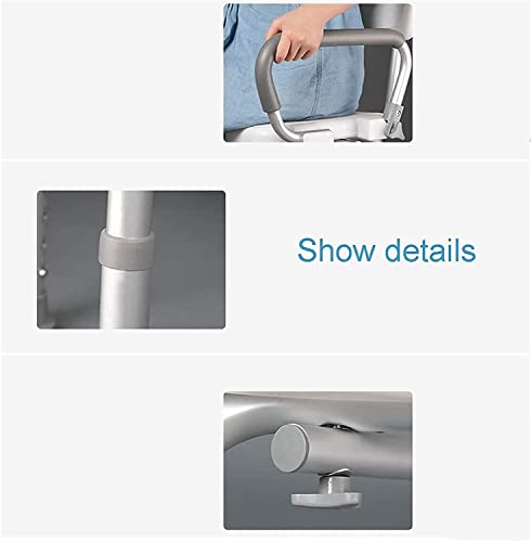 Chaise de douche PMR et banc de transfert rembourré avec dossier de bain - 6