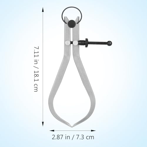 ULTECHNOVO Messwerkzeuge Messschieber Zum Drechseln Von Holz Drechselwerkzeuge für Den Außenbereich Messschieber Holzdrehmaschinen für Die Innenmessung - Caliper