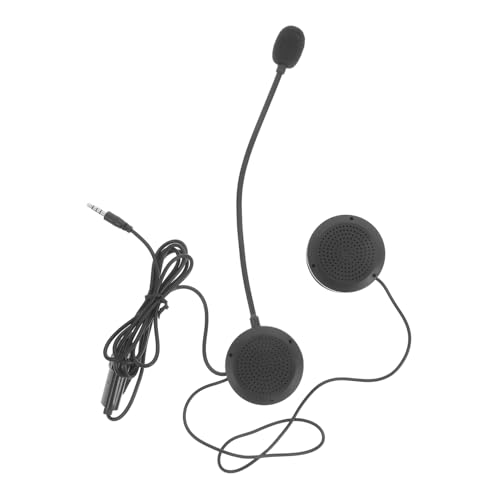 SOLUSTRE バイク用ヘッド ヘルメット対応 マイク付き 軽量設計で快適 長使用 オーディオシステム イヤホン スマートフォン接続可能 通話や音楽操作簡単