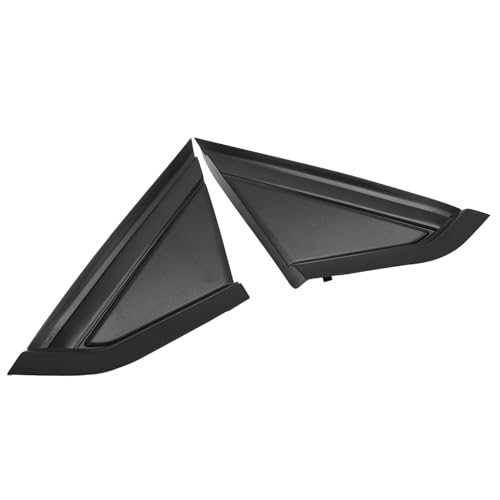 Placa Triangular de Espejo Retrovisor, 2 Piezas 9653081077 Cubierta de Placa Triangular de Espejo Retrovisor Decorativo a Prueba de Abrasión Resistente a la Intemperie para C4