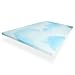 Capsa Sleep 2 Inch, Gel Infused Memory Foam Mattress Topper – Foam Mattress Pad Made in the USA - Twin XL
