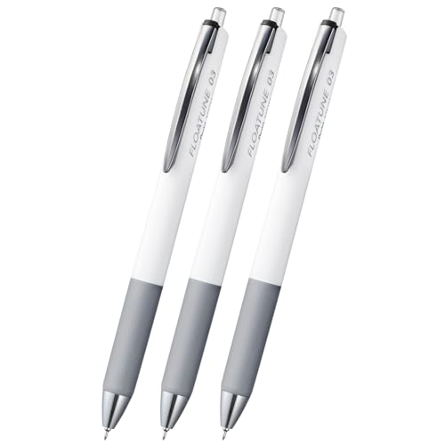 Pentel Flowtune BZN203A3AMZ stylo bille anti bavure encre noire 0.3
