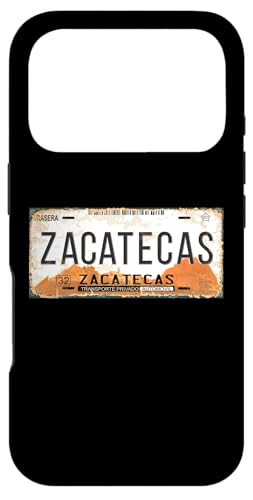 Zacatecas Mexico License Plate Mexican Travel Vacation Beach �X�}�z�P�[�X iPhone 17 Pro �p