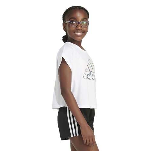 Image of adidas Kids Loose Box Tee S24 (Toddler /Little Kid)