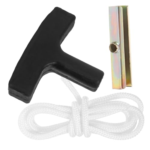 TOGEVAL Mango para Cuerda de de Motosierra Ergonómico Antideslizante con Cuerda de Tracción Resistente Compatible con Múltiples para