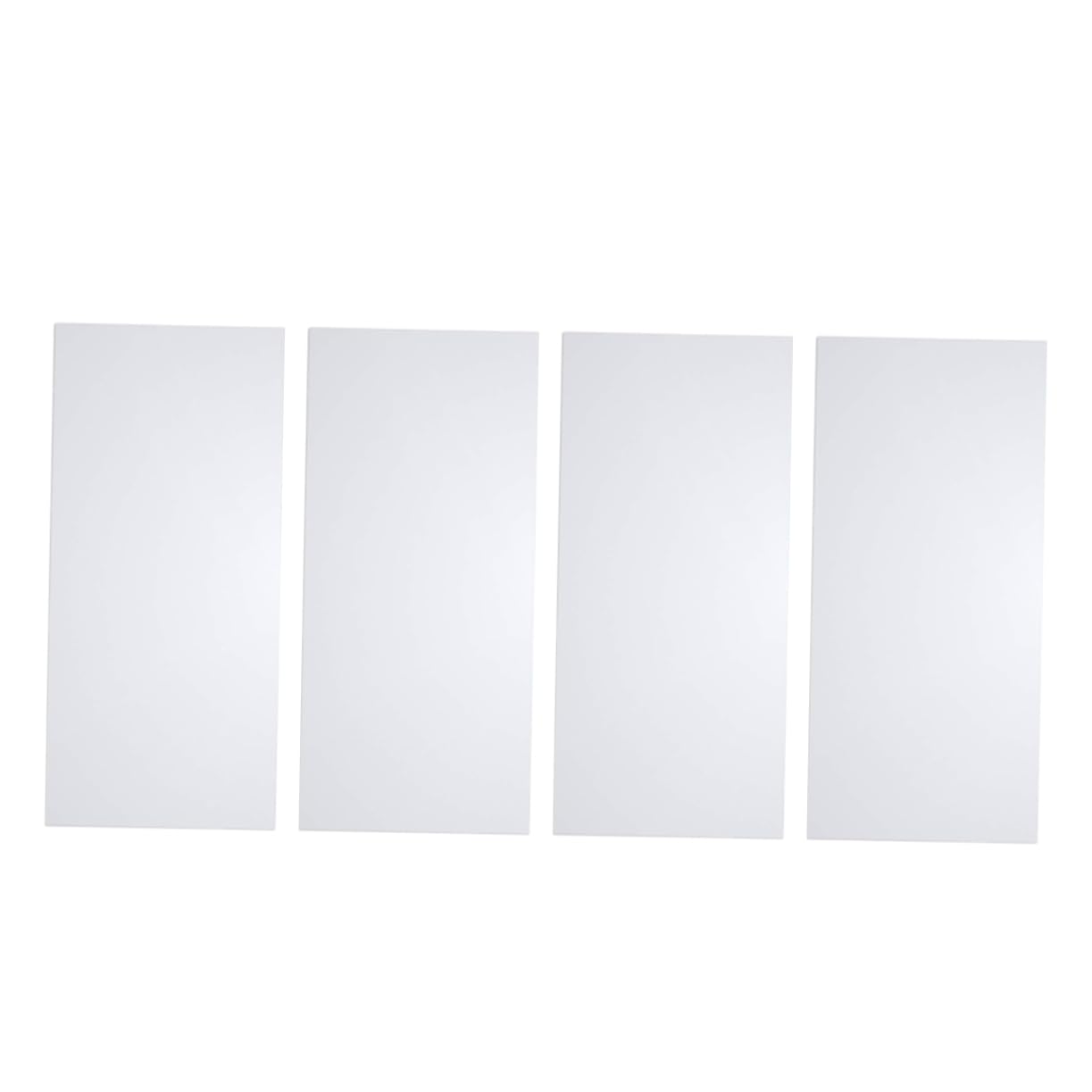 Cubierta Magnética de Ventilación de Aire 30x14 CM Pack de 4 Blanco | Imán para Rejillas de Pared y Suelo, Sellado de Doble Capa, Material Magnético, Color Blanco, Fácil Instalación