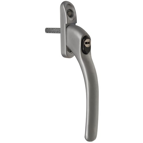 Fab & Fix Chrome Connoisseur Inline Locking Espag Window Handle (Hardex Satin )