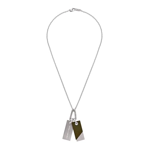 Image of Emporio Armani Stainless Steel Pendant or Chain Necklace for Men