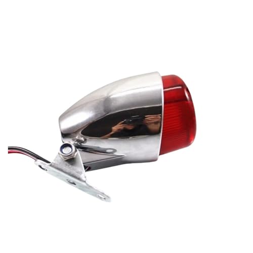 Luz trasera LED cromada soluciona falta visibilidad moto CB