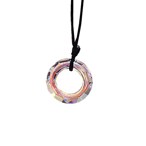 Anime Tian Guan Ci Fu Necklace Heaven Blessing Hua Cheng Xie Lian Cosplay Crystal Pendant Choker Jewelry Costume Accessories Merch