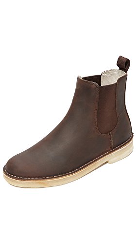 Clarks Men's Desert Peak Boot, beeswax leather, 10.5 Medium US