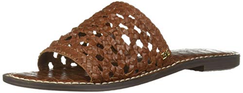 Sam Edelman Women's Genovia Slide Sandal, Saddle Leather, 7.5 M US