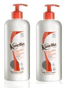 Emulsion Ultra Hydratante lot de 2 x 500ml Kanellia