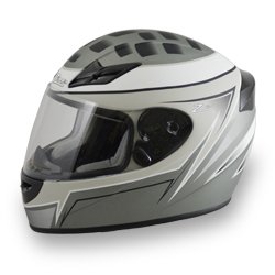 Zamp Fs-6 Snell M2010 (Silver/black)